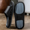 2023 new men's slippers - outdoor wear, summer, home use, non-slip, thick sole, indoor house slippers, women's one-strap sandals