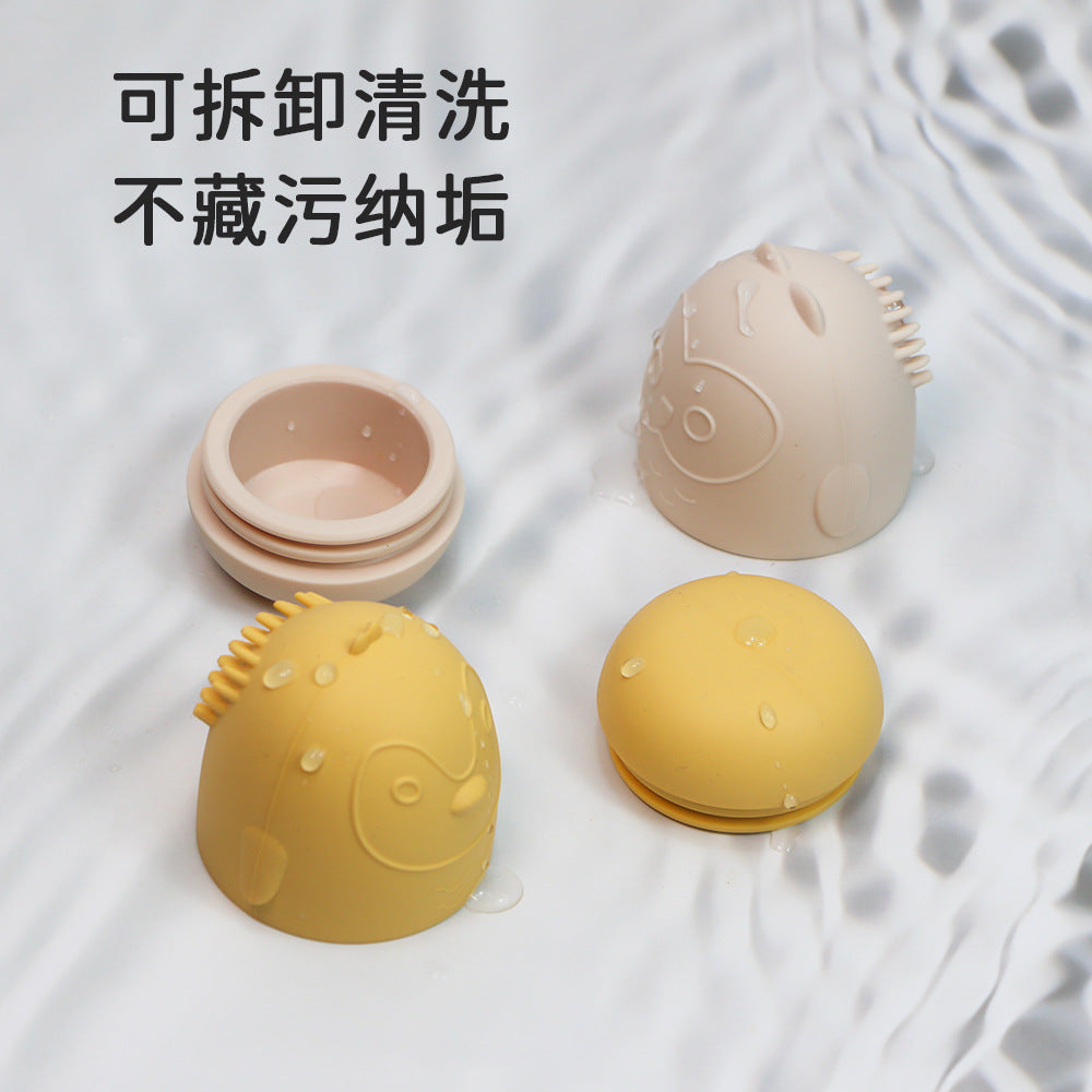 hot-selling baby bath and water silicone toys, baby bathroom bath handy gadget, baby bath water spray toys