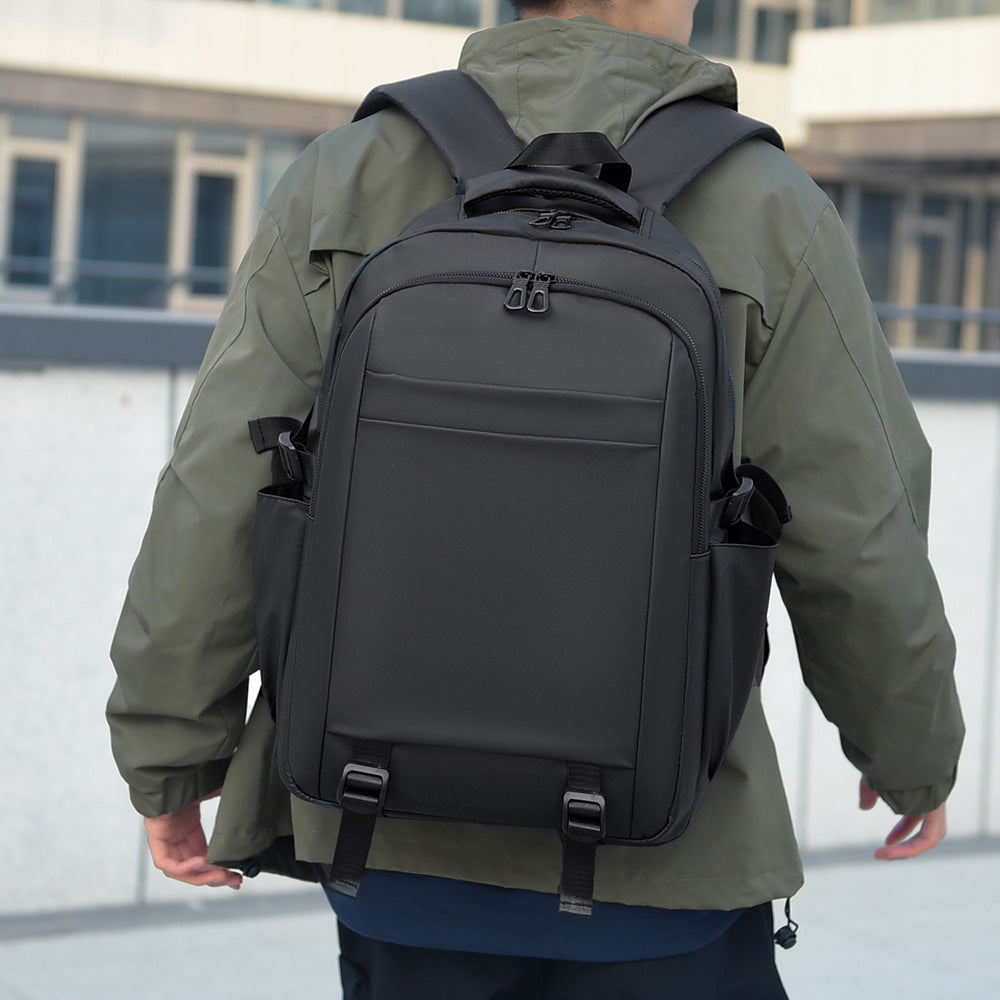 Cross-border outdoor wear-resistant sports backpack, large-capacity backpack for business travel, logo-printable Chinese college student schoolbag