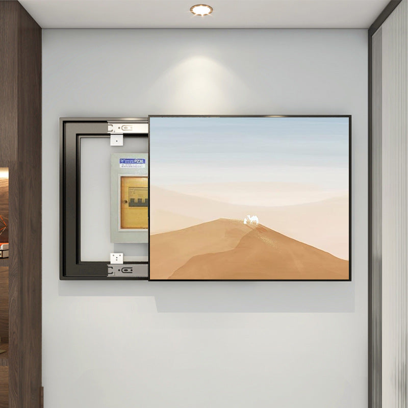 Nordic wind distribution box decorative painting modern abstract meter box decoration blocking restaurant electric switch box weak electric box hanging painting