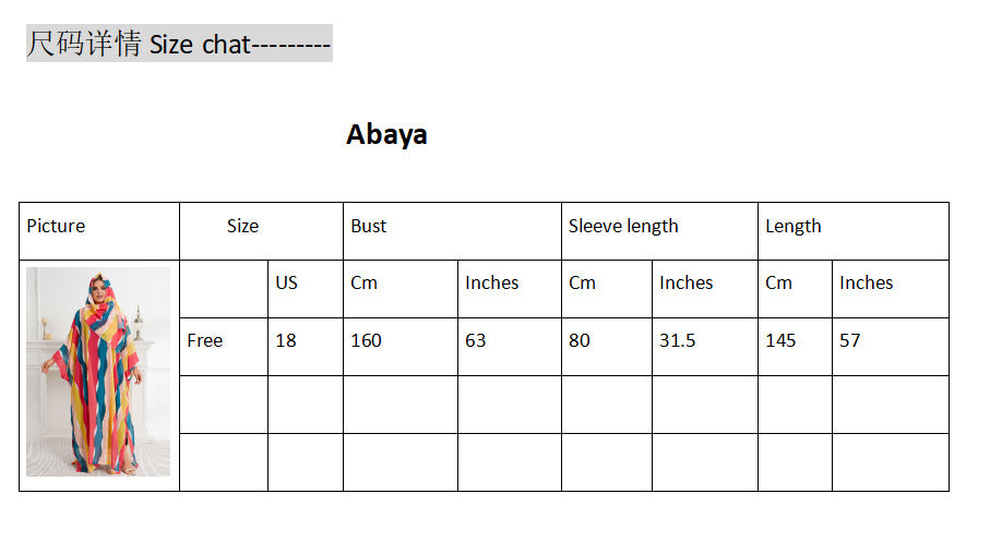 supply round neck chiffon printing abaya plus sizedress bat shirt robe women's long skirt special price