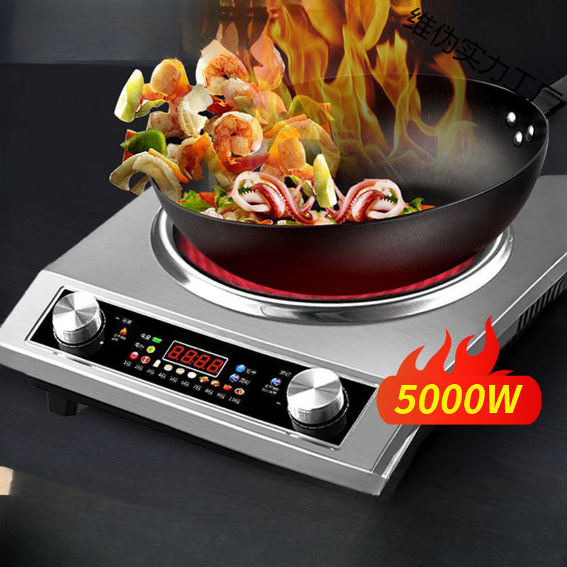 popular household electric ceramic stove 5000w concave high-power household timing multi-function non-selective pot