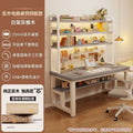 Computer desk for home student bedroom simple desk bookshelf all-in-one writing desk high-looking perforated board study table