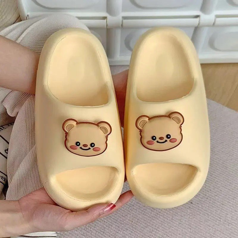Eva outerwear ins slippers men's indoor non-slip bath deodorant couple neutral home sandals women's summer