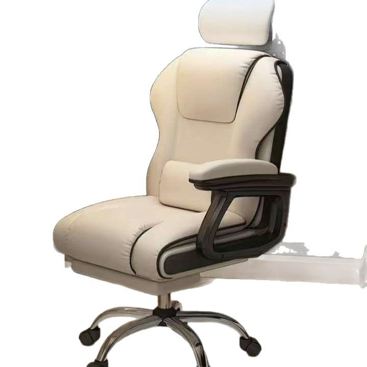 Computer chair, home comfort, long-term sitting office chair, ergonomic reclining dormitory, college student study chair, gaming chair