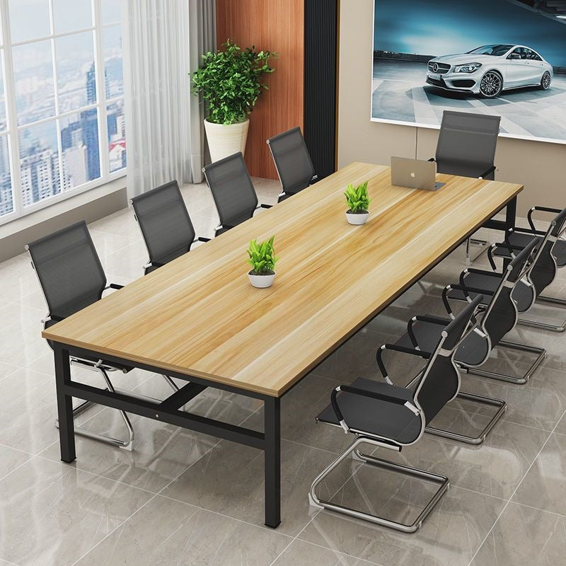 Conference table long table office desk minimalist modern office negotiation table simple rectangular training table workstation