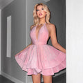 women's deep v-neck sexy evening dress - direct from cross-border factory - high-end spring/summer women's apparel