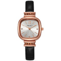 2022 douyin live gift list student small square watch women's square watch small sugar cube quartz large dial