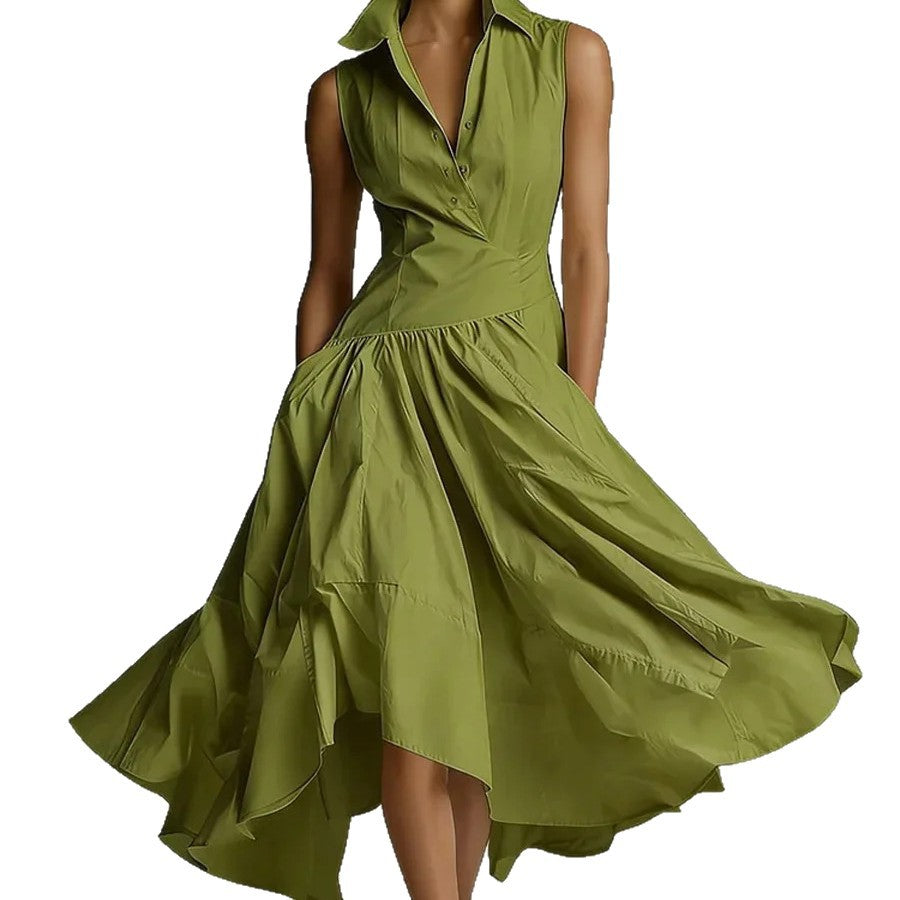 new french chic elegant goddess style slimming fitted sleeveless maxi dress for women