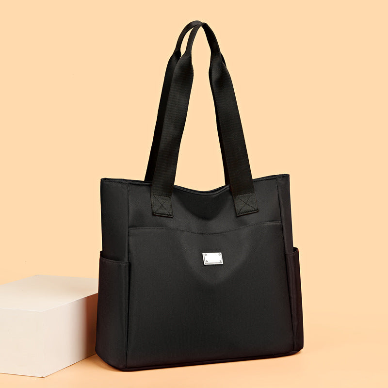 Trendy tote bag - large capacity women's travel shoulder bag - 2023 new cross-border oxford cloth bag wholesale
