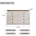 Wall-mounted five-drawer and eight-drawer cabinet, medieval living room storage cabinet, bedroom for home bedside storage cabinet, accessible luxury solid wood dressing table