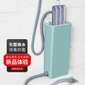 One drag and clean hands-free flat mop, wet and dry, lazy rotate washing machine, neutral absorbent stainless steel pole