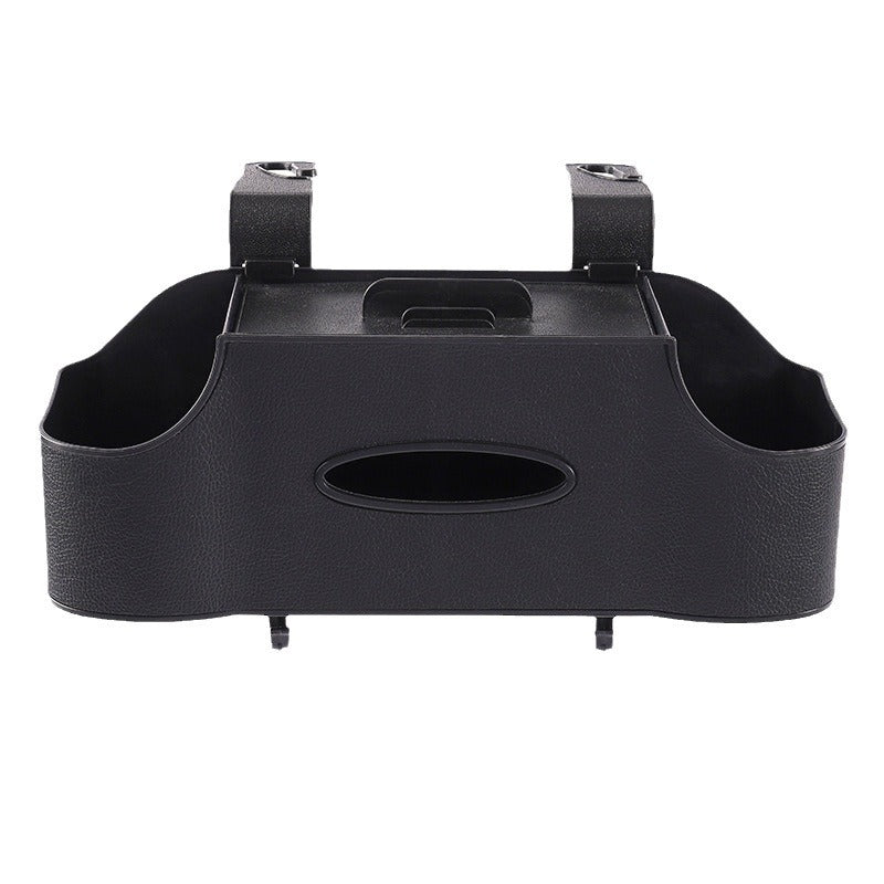 Car seat back organizer with phone holder - multifunctional, creative, and convenient storage for your vehicle, includes tissue box