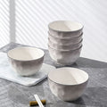 Gradient gray appearance underglaze color ceramic tablewarefor homeceramic bowl eating bowl good-looking bowl plate tableware suit