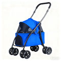 Multifunctional pet stroller - new lightweight, compact, all-in-one pet stroller for cats and dogs
