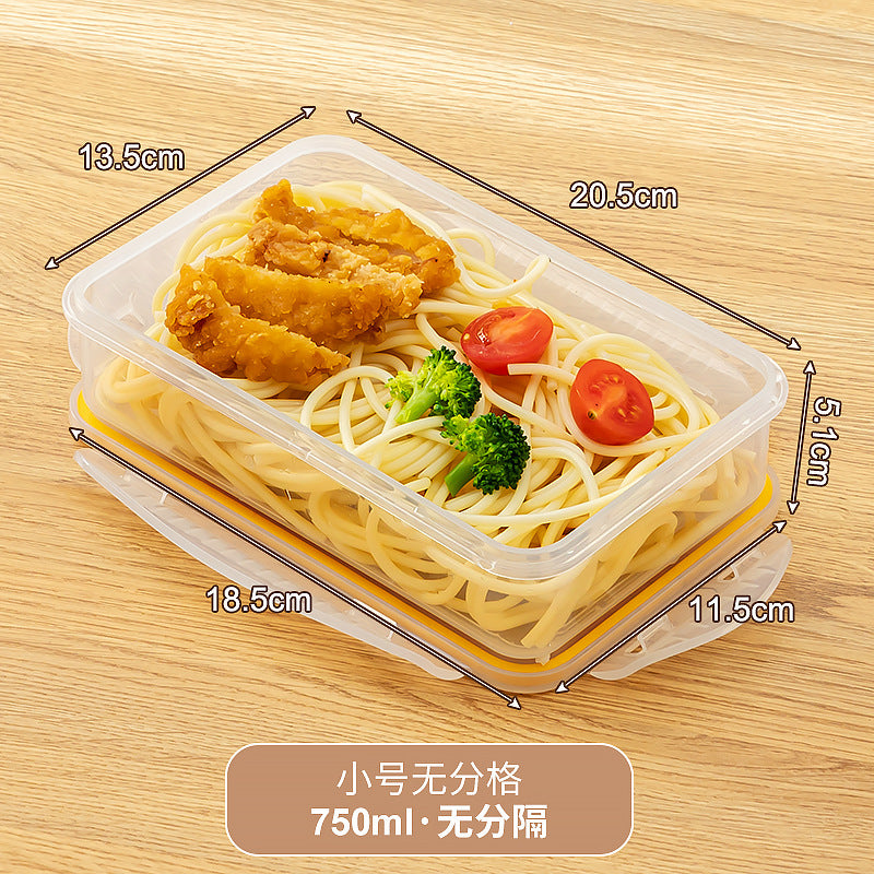 Office workers bring rice compartments, lunch boxes can be heated and sealed in microwave ovens, fresh-keeping boxes, food-grade plastic bento boxes