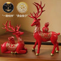 Red spirit deer [free crystal ball-mat]