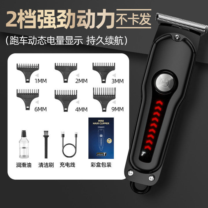 waterproof professional electric hairdresser fast charging oil head hair salon bald electric clipper for home hairdressing clipper