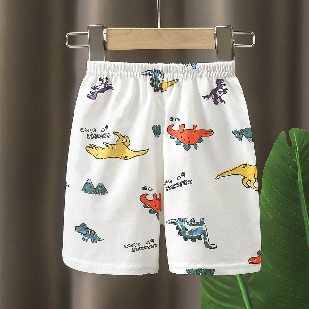 Summer kids' pure cotton shorts, baby pants, boys' and girls' all-cotton casual pants, toddler and child's undershirts - dropshipping available
