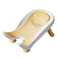 Baby bath support stand - foldable, no-assembly, non-slip bath tub holder for infants and toddlers