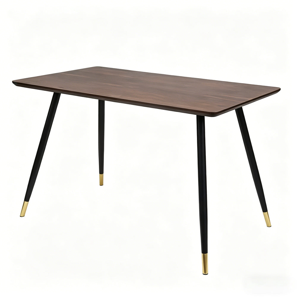 Walmart dining table - nordic modern minimalist restaurant table - iron leg rectangular mdf table - dining table