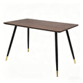 Walmart dining table - nordic modern minimalist restaurant table - iron leg rectangular mdf table - dining table