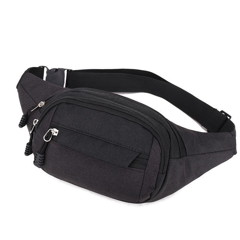 New niche men's messenger bag fashion spring and summer multi-functional breast bag fitness outdoor sports mobile phone fanny pack women