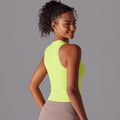 tight sports beautiful back topsall-in-one coasters yoga clothes naked running training quick-drying fitness vest