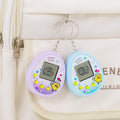 Mini virtual pet raising game console nostalgic feeding elf handheld electronic toy keychain pendant cross-border