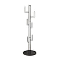Casual floor-standing clothes rack, cactus coat rack, corner clothes rack, living room clothes rack, floor-standing mirror all-in-one coat rack