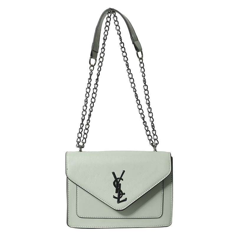 Classic foreign trade small square bag women's bag new fashion versatile chic minimalist shoulder bag chain crossbody bag high-end feel