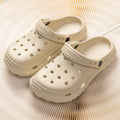 Collection of croc shoes eva croc shoes men's 2025 new beach anti-odor stomping on shit slippers women's summer outer