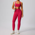 Amazon women's two-piece activewear set: high-waisted, butt-lifting, compression workout outfit - quick-dry, breathable yoga set