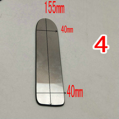 Glass dental reflector, double-sided single-sided background, jaw buccal lingual photographic plate, restoration of camera tools, oral cavity