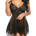 sexy lingerie, sexy lingerie, front slit nightgown,   dropshipping 1163