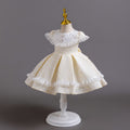 Wholesale new arrival baby girl evening dress lace tutu cake princess dress first birthday dress baby dress