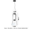 Zhengda home furnishing italian flos import glass height milan led stairwell living room dining room study chandelier