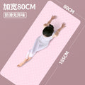 Non-slip yoga mat fitness mat home use shock absorption silent thickened indoor tpe soundproof dance mat for women