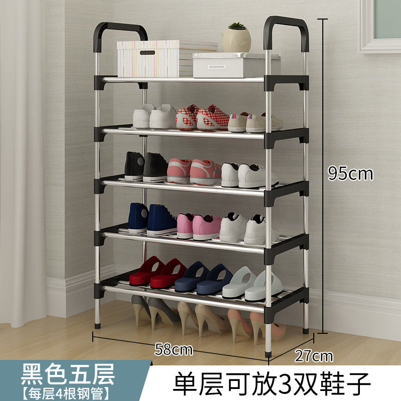 Simple home shoe rack Multi-layer space-saving home assembly Door shoe cabinet Simple modern economical dormitory shelf
