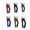 cross-border  women's solid color fashion drawstring elastic waist wide leg pants - activewear & casual trousers