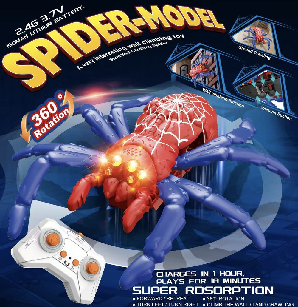 new product remote control wall-climbing spider lizard gecko kids electric intelligent simulation charging climbing toy wholesale