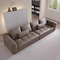 Italian normcore blazer genuine leather sofa casual modern straight row first layer cowhide house designer living room sofa