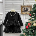 Girls' dress  spring/autumn new fashionable and stylish baby girl tutu princess dress little girl mesh skirt