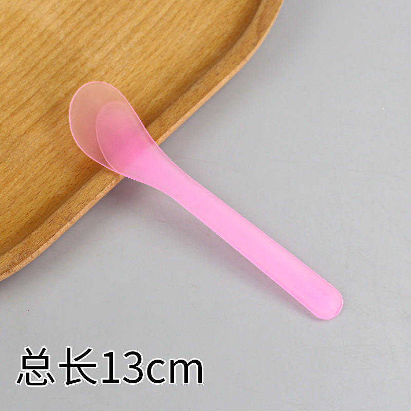 Wholesale facial mask applicator spatula set: plastic beauty mixing, stirring, scraping, and smoothing tools for face, body, and eye creams - crescent shaped spoons included