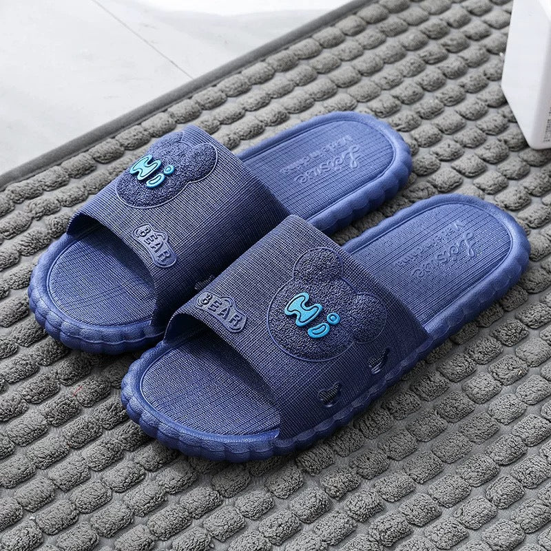Women's summer slippers - all seasons, home & bathroom, soft sole, indoor, couple's comfort, home & bath, men's summer anti-slip
