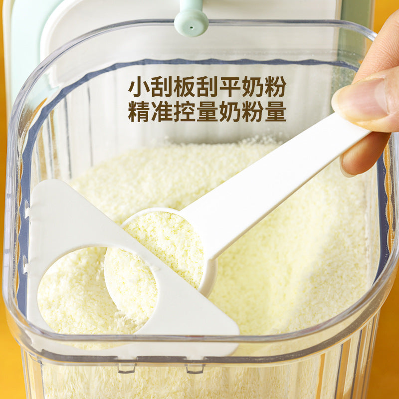 Press the milk powder can, rice flour box, sealed can, light-proof and moisture-proof milk powder box, portable outing packaging box, rice flour storage can