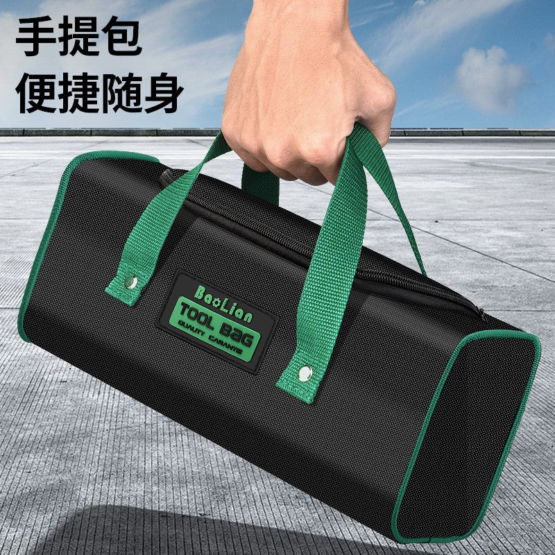 Electrician's tool bag - heavy-duty, wear-resistant, portable, multi-purpose hardware canvas waterproof repair kit