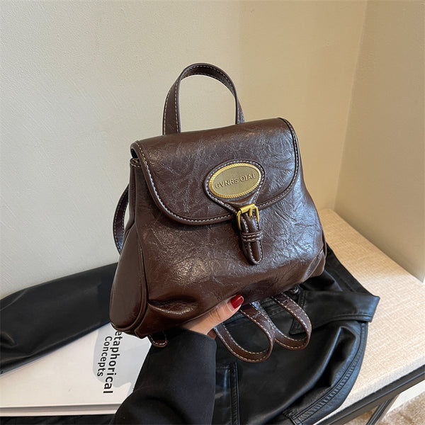 2025 autumn new thousand bird grid backpack niche design portable backpack travel bag premium texture bag women