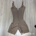 new cross-border steel-boned corset bodysuit - tummy control, butt lift, slimming shapewear with zipper closure