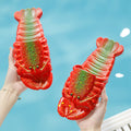 Crayfish summer slippers stylish creative thick sole women's beach funny sandals outwear waterproof non-slip bath home shoes